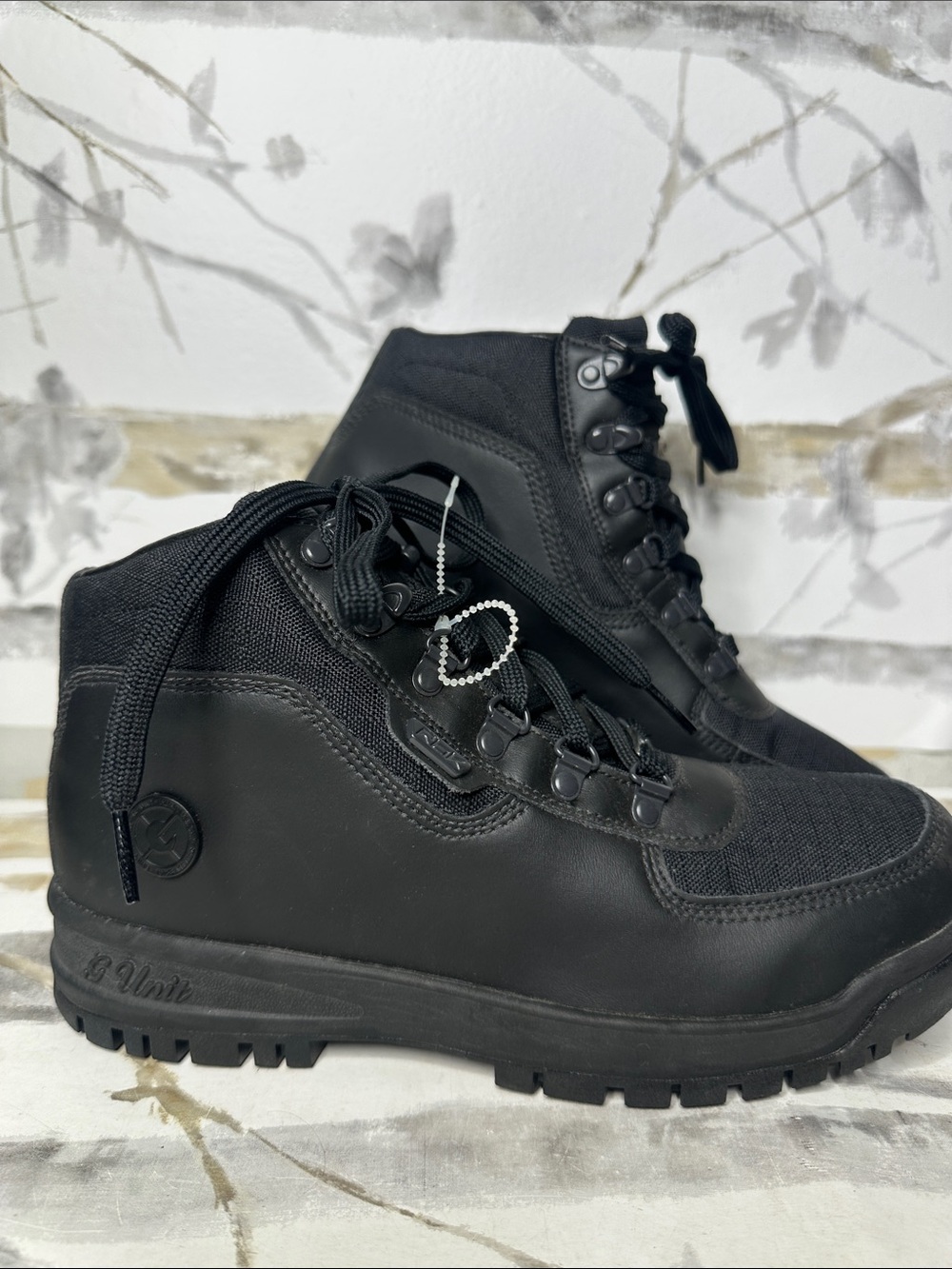 vintage 2004 Reebok x G-Unit Hiking Boots in the "Triple Black"